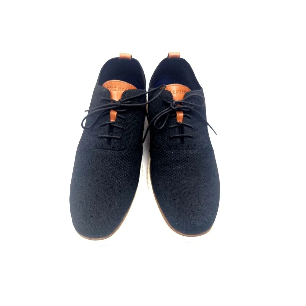Cole Haan Size 13 M 2.Zerogrand Stitchlite Lace Mens Black Casual Shoes C27568